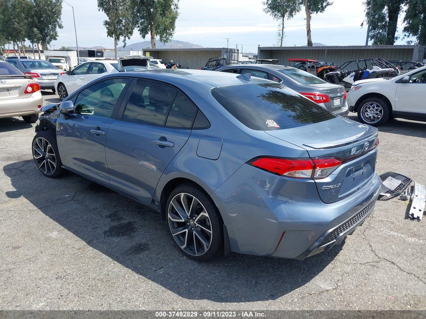 VIN JTDS4RCE8LJ010055 2020 TOYOTA COROLLA SE/NIGHTSHADE