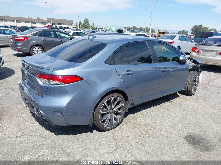 VIN JTDS4RCE8LJ010055 2020 TOYOTA COROLLA SE/NIGHTSHADE