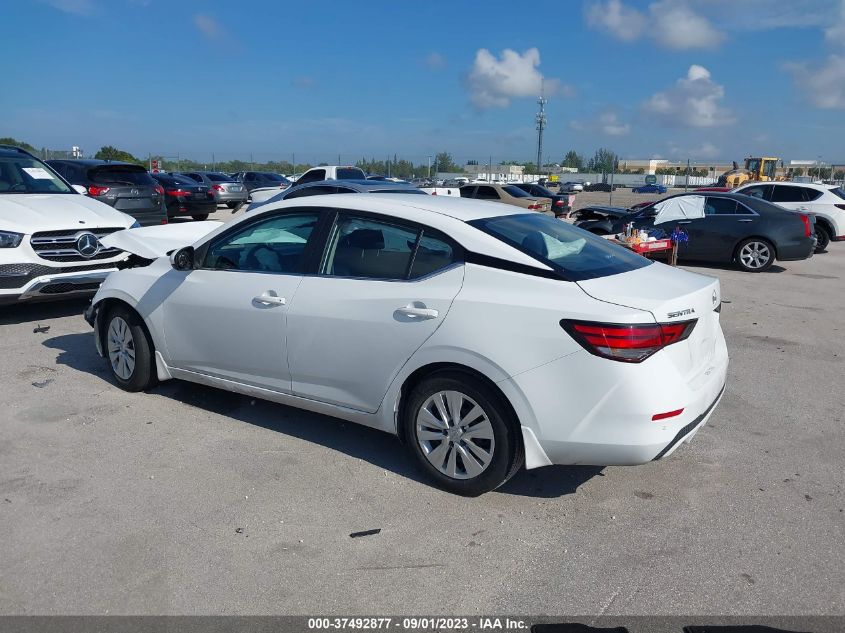 2022 NISSAN SENTRA S - 3N1AB8BV7NY236487