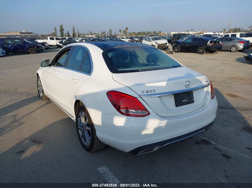 2015 MERCEDES-BENZ C-CLASS C 300 - 55SWF4KBXFU027889
