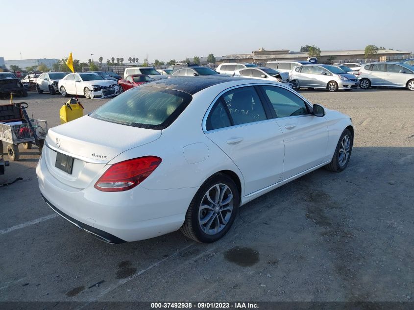2015 MERCEDES-BENZ C-CLASS C 300 - 55SWF4KBXFU027889