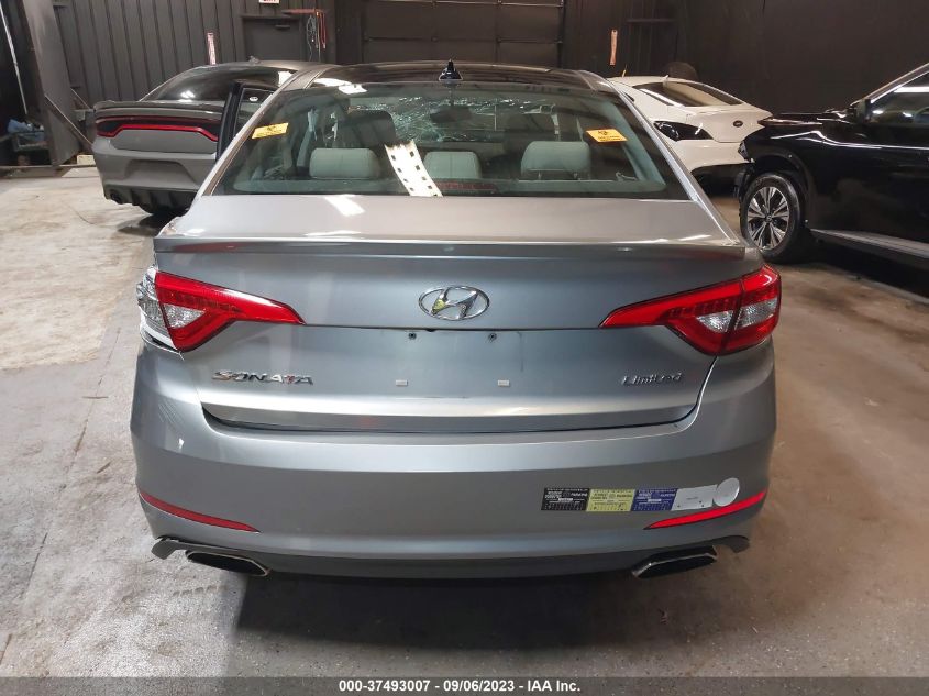 2015 HYUNDAI SONATA 2.4L LIMITED - 5NPE34AF7FH117755