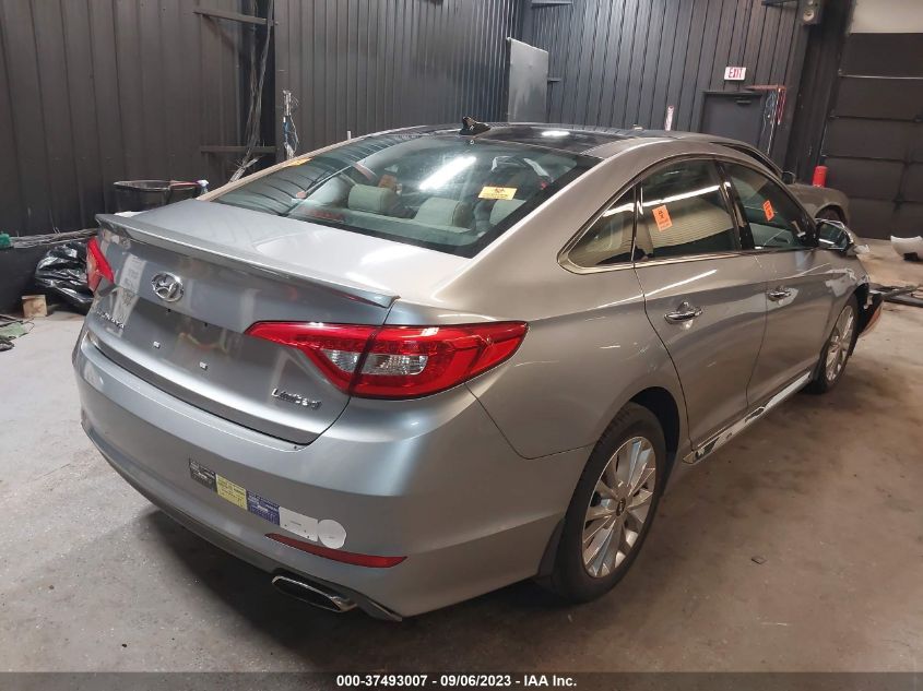 2015 HYUNDAI SONATA 2.4L LIMITED - 5NPE34AF7FH117755