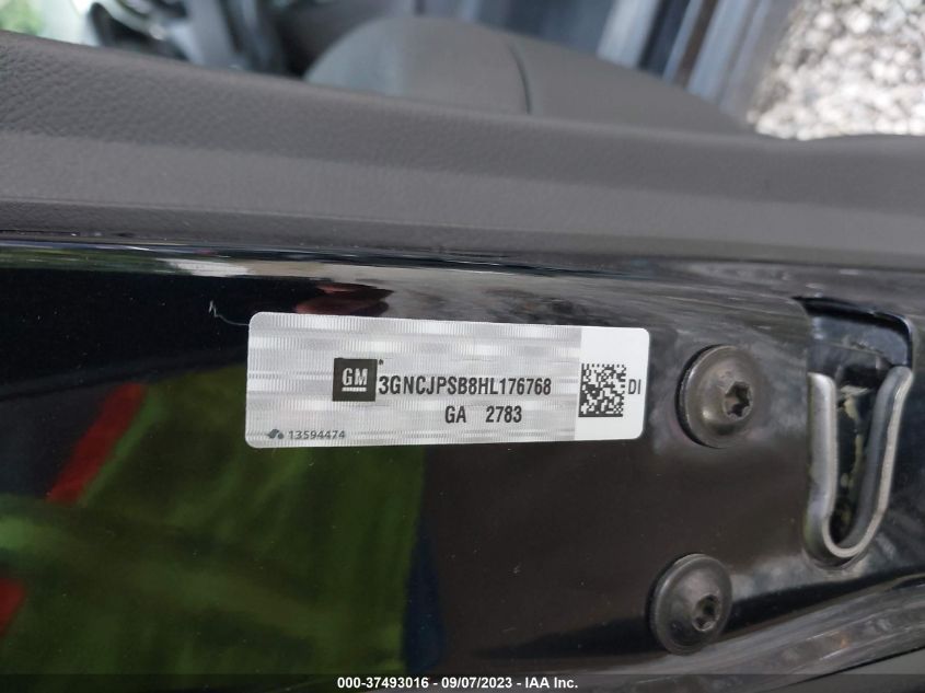 2017 CHEVROLET TRAX LT - 3GNCJPSB8HL176768