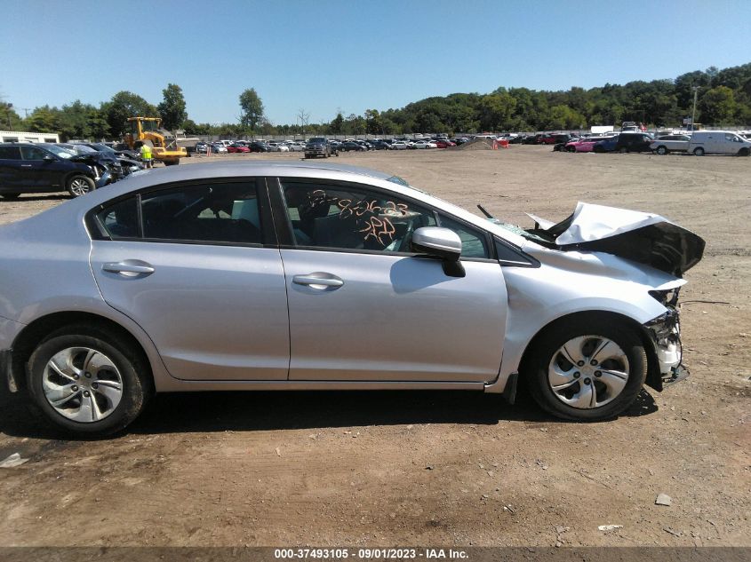 2015 HONDA CIVIC SEDAN LX - 19XFB2F59FE261954