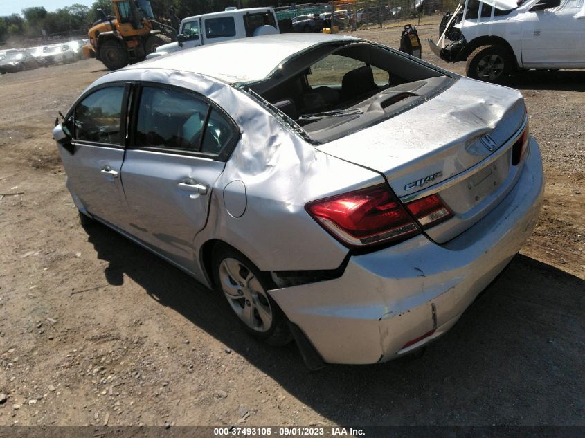 2015 HONDA CIVIC SEDAN LX - 19XFB2F59FE261954