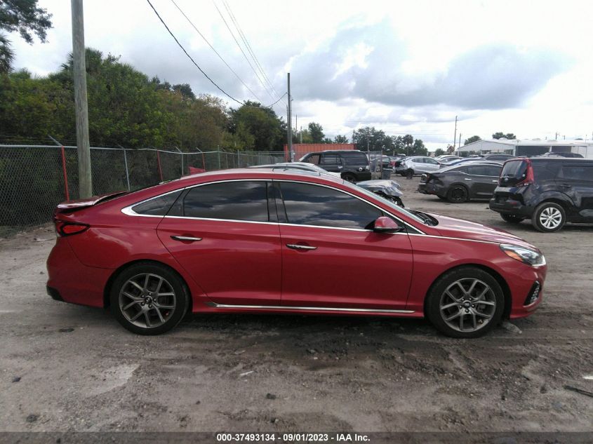 2018 HYUNDAI SONATA LIMITED - 5NPE34AB2JH684316