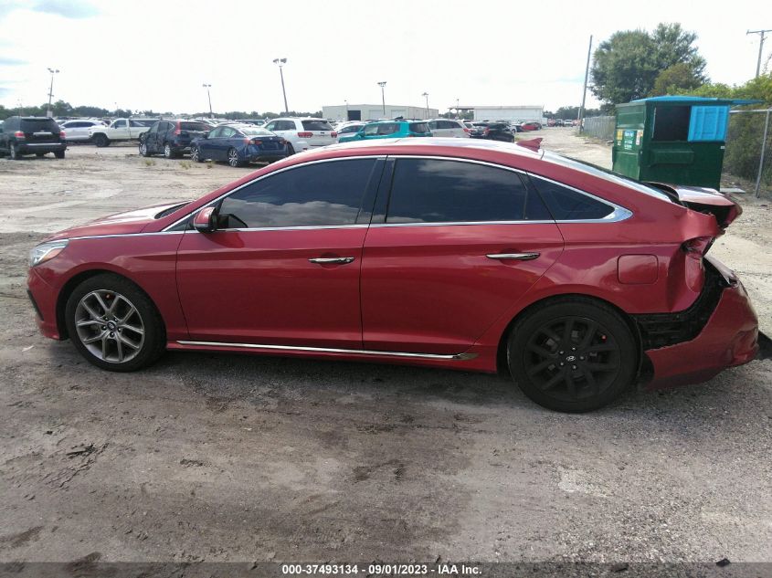 2018 HYUNDAI SONATA LIMITED - 5NPE34AB2JH684316