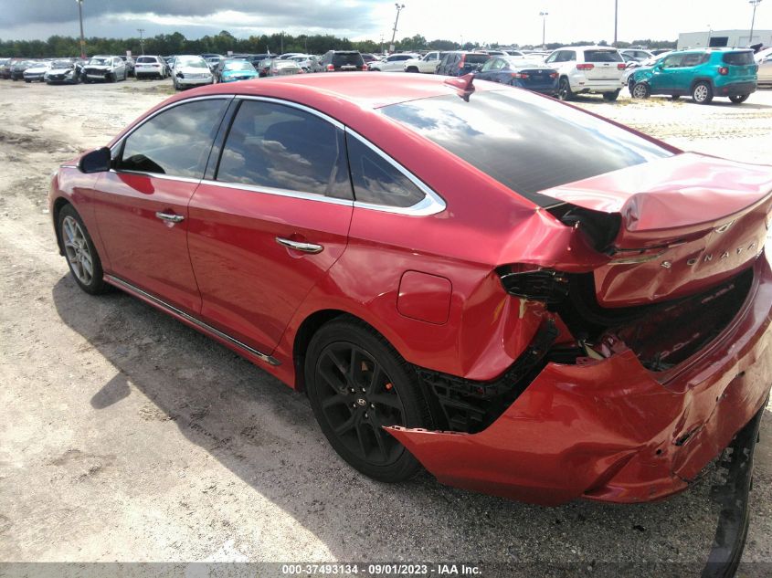 2018 HYUNDAI SONATA LIMITED - 5NPE34AB2JH684316