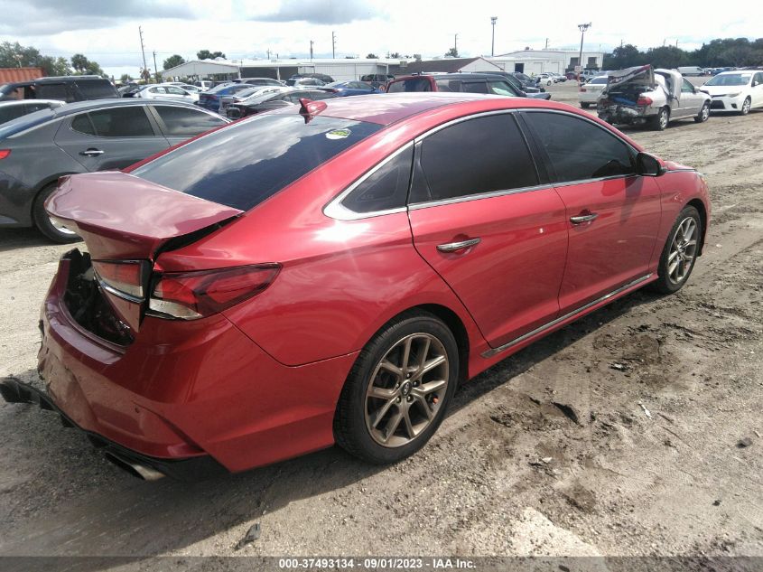 2018 HYUNDAI SONATA LIMITED - 5NPE34AB2JH684316