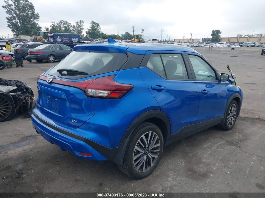 VIN 3N1CP5CV9ML498286 2021 NISSAN KICKS SV