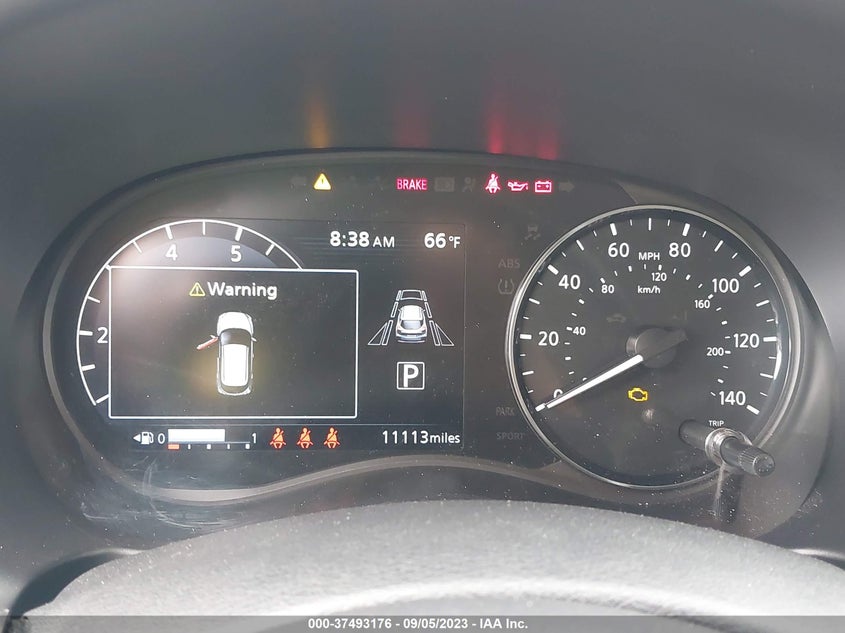 VIN 3N1CP5CV9ML498286 2021 NISSAN KICKS SV