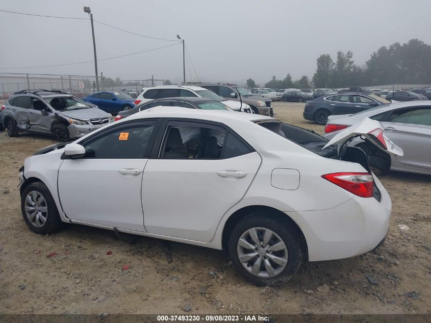 2015 TOYOTA COROLLA L/LE/S/S PLUS/LE PLUS - 2T1BURHE1FC477391