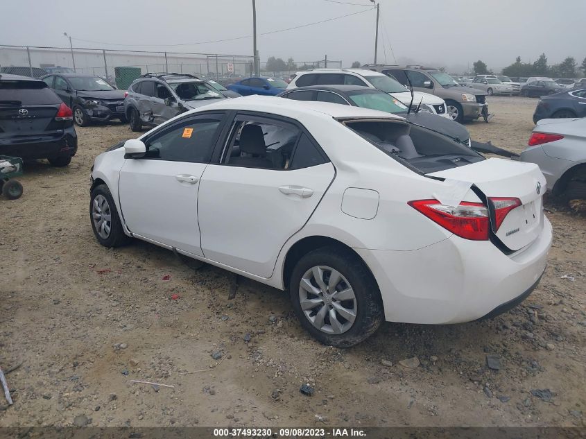 2015 TOYOTA COROLLA L/LE/S/S PLUS/LE PLUS - 2T1BURHE1FC477391