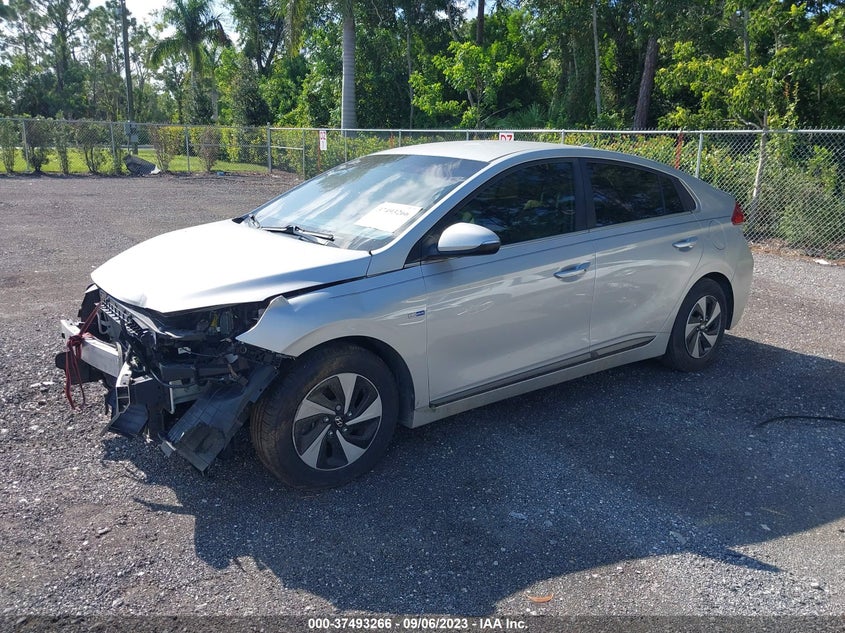 VIN KMHC75LC1HU047209 2017 HYUNDAI IONIQ HYBRID SEL