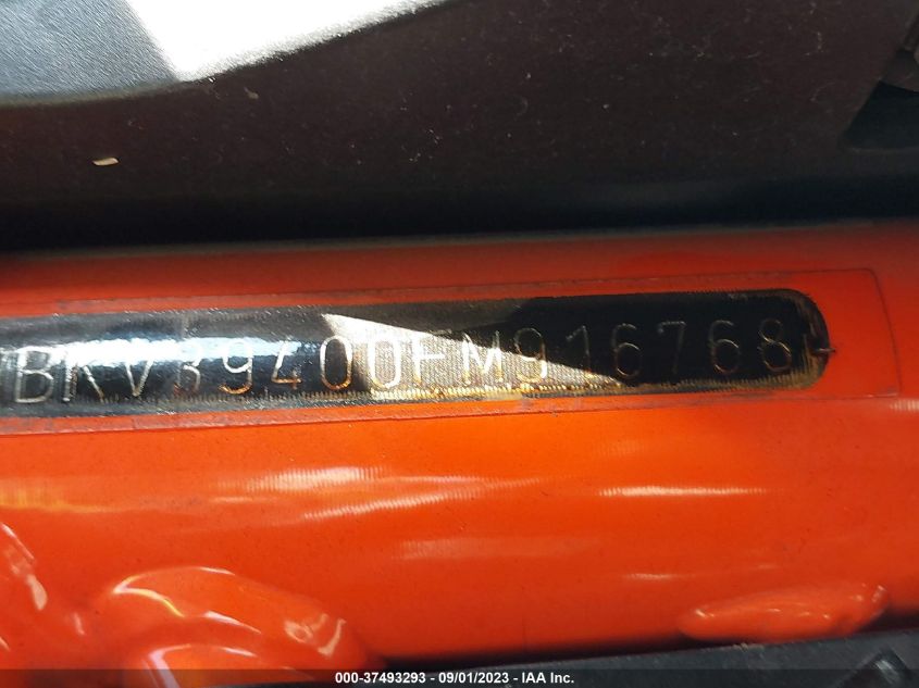 2015 KTM 1290 SUPER DUKE R VBKV39400FM916768