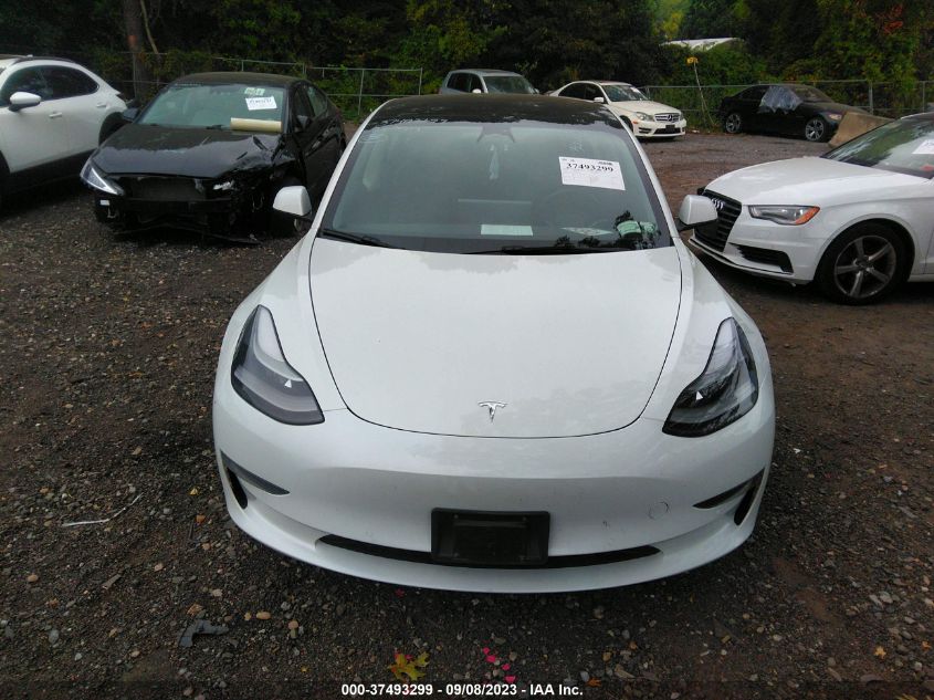 2022 TESLA MODEL 3 LONG RANGE - 5YJ3E1EB5NF124384