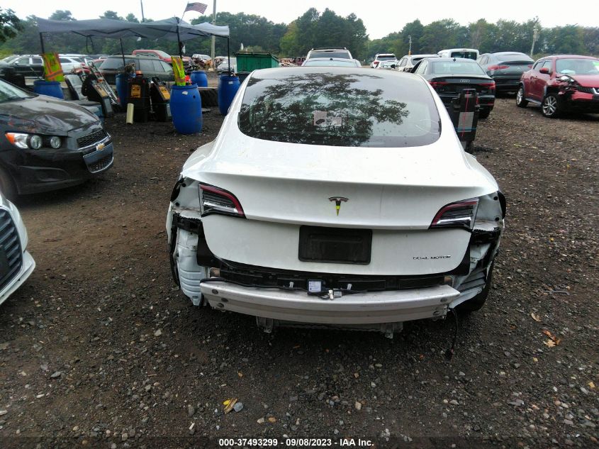 2022 TESLA MODEL 3 LONG RANGE - 5YJ3E1EB5NF124384