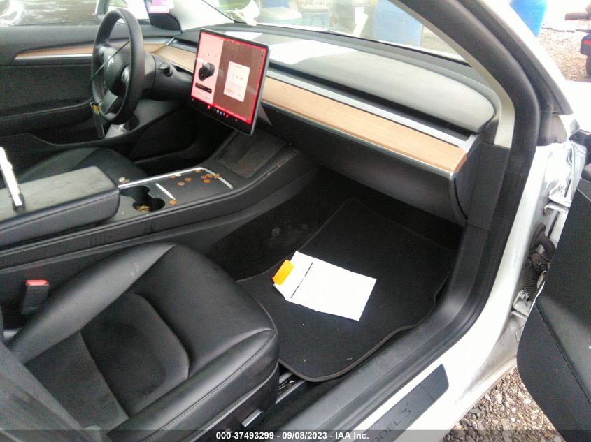 2022 TESLA MODEL 3 LONG RANGE - 5YJ3E1EB5NF124384