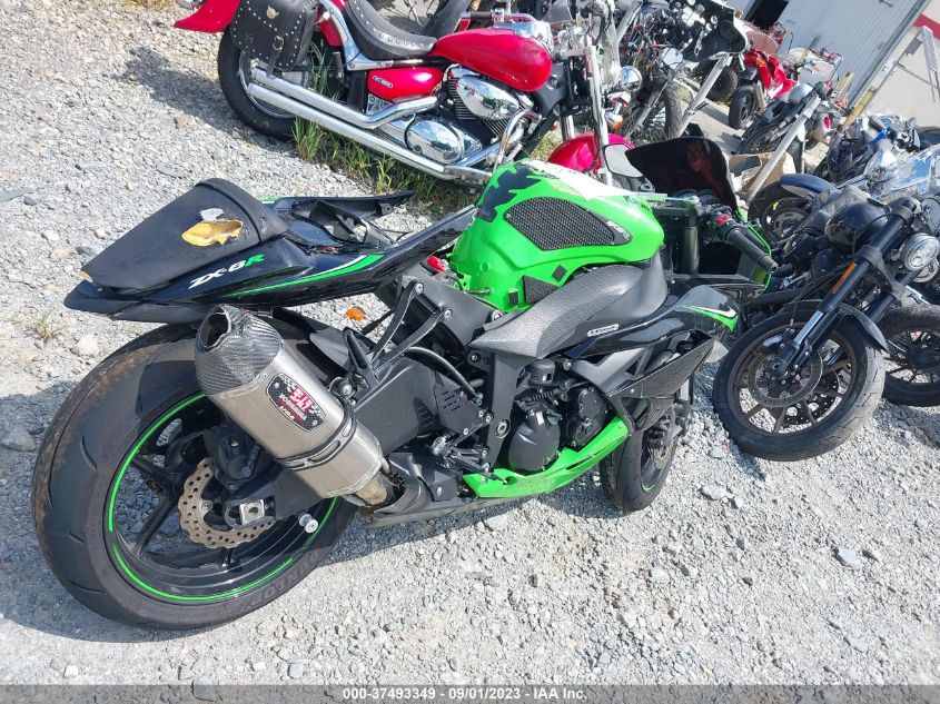 2010 KAWASAKI ZX600 R JKAZX4R19AA021733