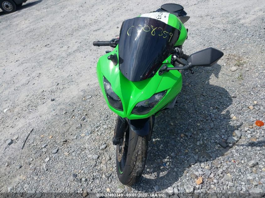 2010 KAWASAKI ZX600 R JKAZX4R19AA021733