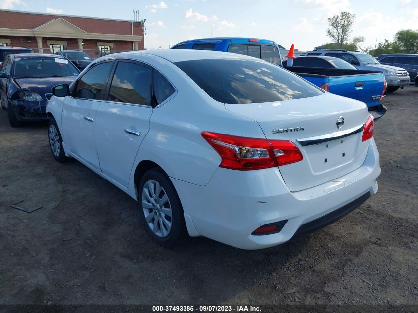 2019 NISSAN SENTRA S - 3N1AB7AP1KY250622