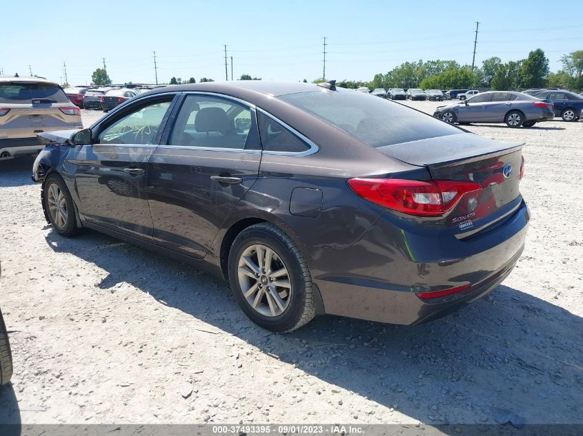 2016 HYUNDAI SONATA 2.4L SE - 5NPE24AF5GH431635