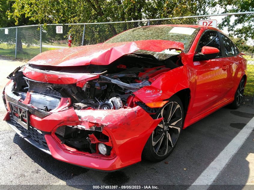2018 HONDA CIVIC SI SEDAN 2HGFC1E54JH700811