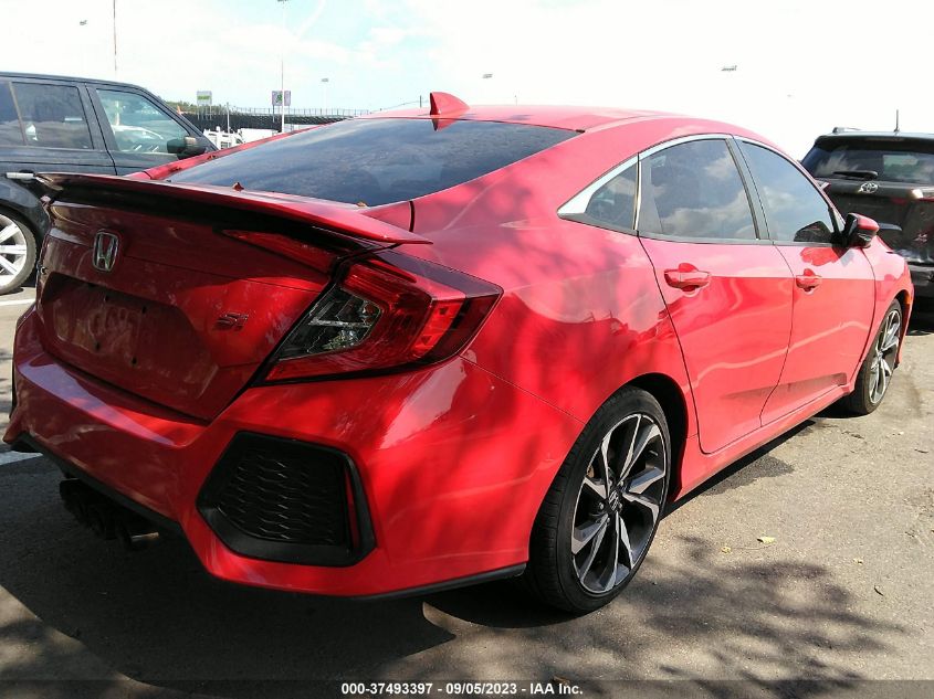 2018 HONDA CIVIC SI SEDAN 2HGFC1E54JH700811