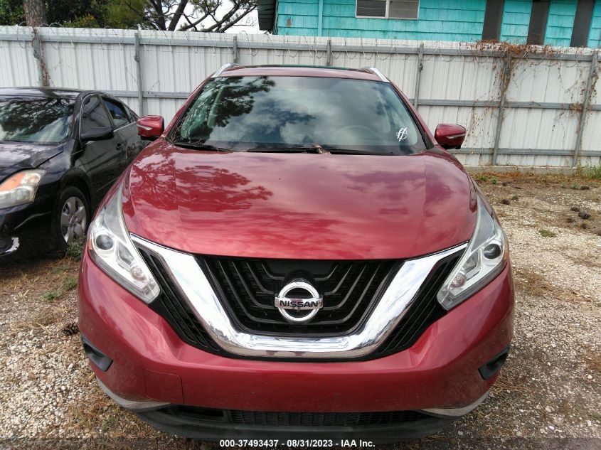 2015 NISSAN MURANO PLATINUM - 5N1AZ2MH5FN235507