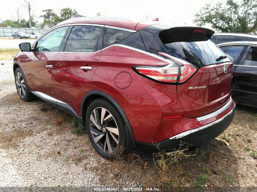 2015 NISSAN MURANO PLATINUM - 5N1AZ2MH5FN235507
