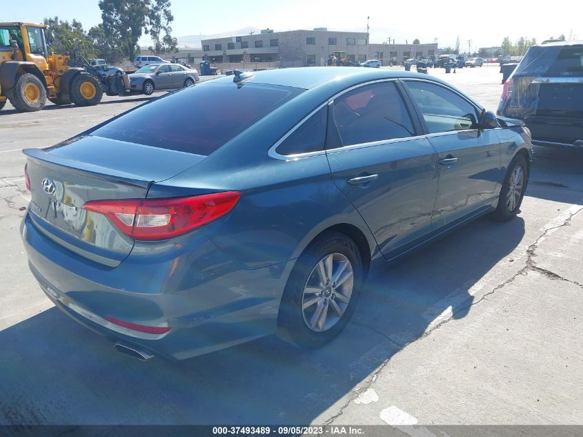VIN 5NPE24AF2HH452377 2017 HYUNDAI SONATA 2.4L