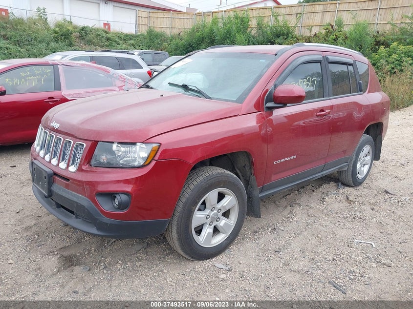 VIN 1C4NJCEA4HD117302 2017 JEEP COMPASS LATITUDE