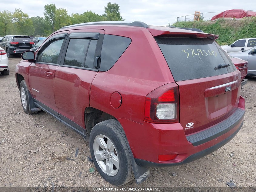 VIN 1C4NJCEA4HD117302 2017 JEEP COMPASS LATITUDE