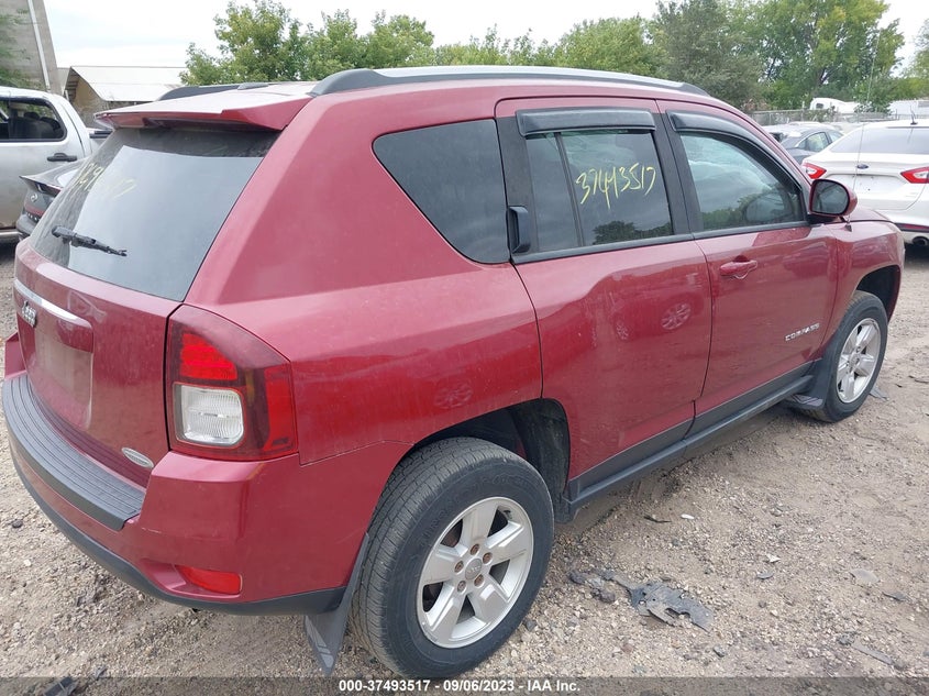 VIN 1C4NJCEA4HD117302 2017 JEEP COMPASS LATITUDE