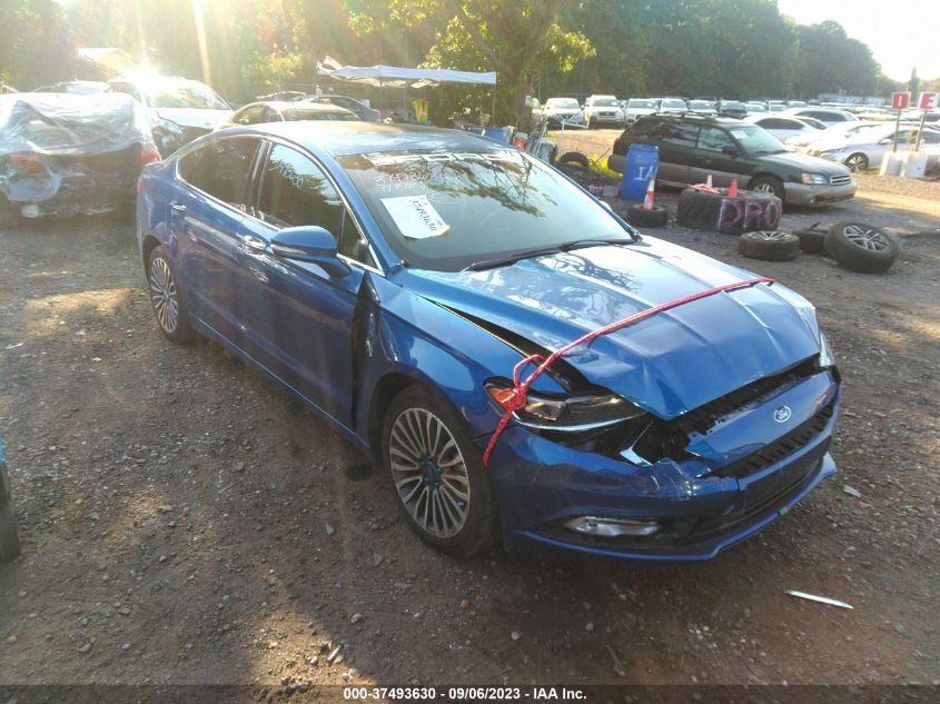 2017 FORD FUSION SE - 3FA6P0H92HR391176