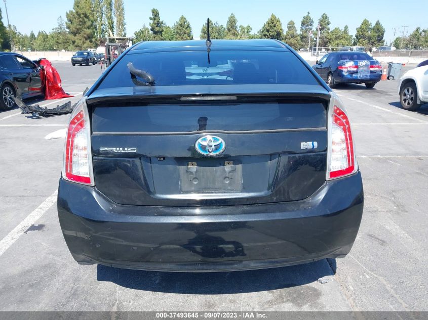 2014 TOYOTA PRIUS FOUR/FIVE/THREE/ONE/TWO - JTDKN3DU9E1775004