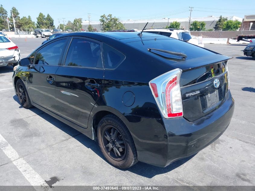 2014 TOYOTA PRIUS FOUR/FIVE/THREE/ONE/TWO - JTDKN3DU9E1775004