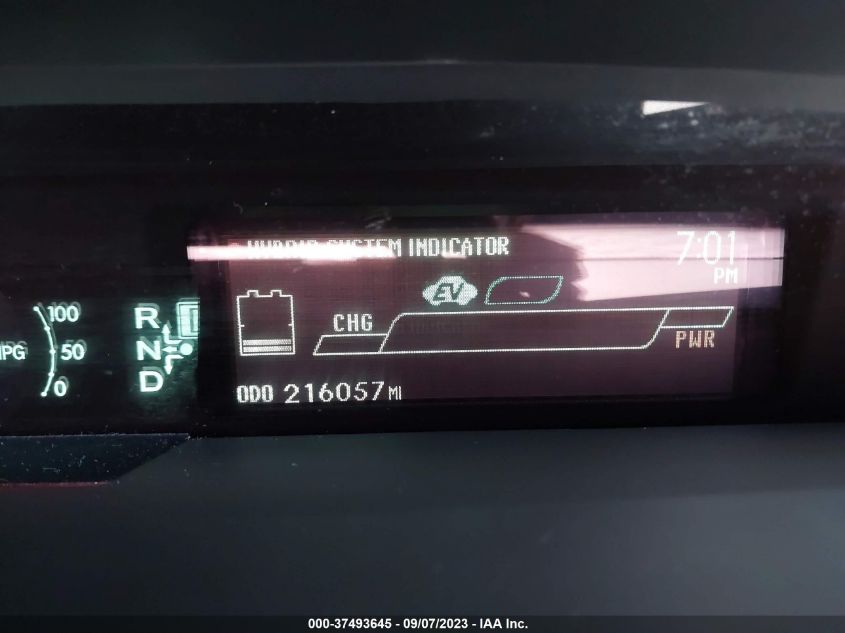2014 TOYOTA PRIUS FOUR/FIVE/THREE/ONE/TWO - JTDKN3DU9E1775004