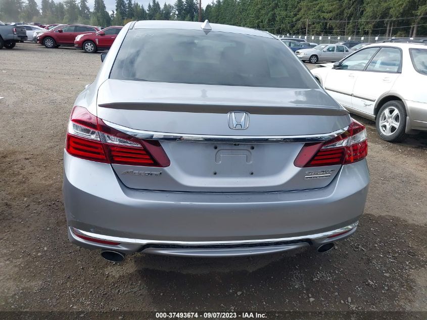 2017 HONDA ACCORD SEDAN SPORT SE - 1HGCR2F18HA057858