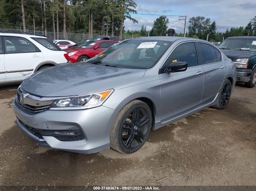 2017 HONDA ACCORD SEDAN SPORT SE - 1HGCR2F18HA057858