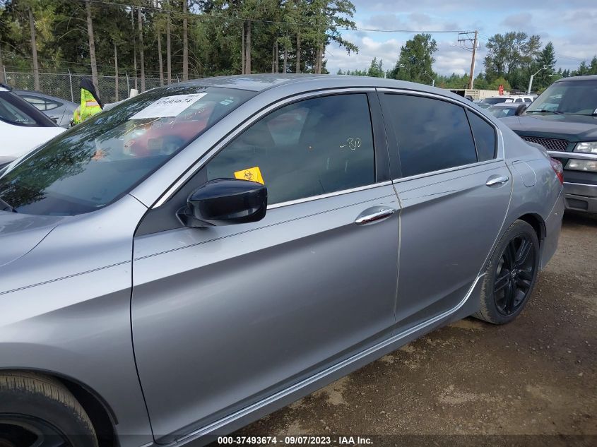 2017 HONDA ACCORD SEDAN SPORT SE - 1HGCR2F18HA057858