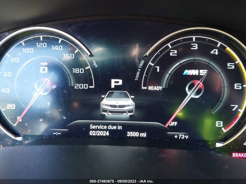 VIN WBSJF0C55KB285823 2019 BMW M5