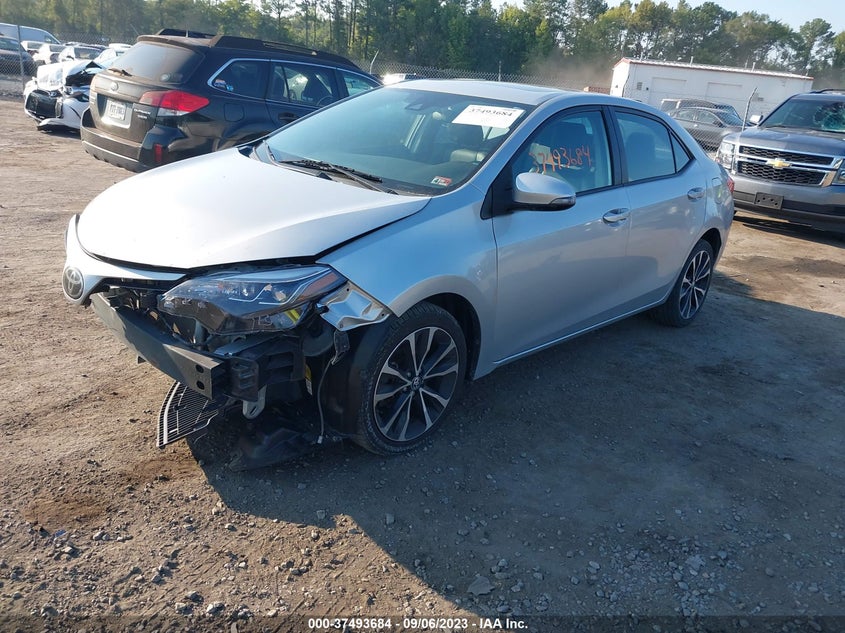 VIN 2T1BURHEXHC788367 2017 TOYOTA COROLLA L/LE/XLE/SE