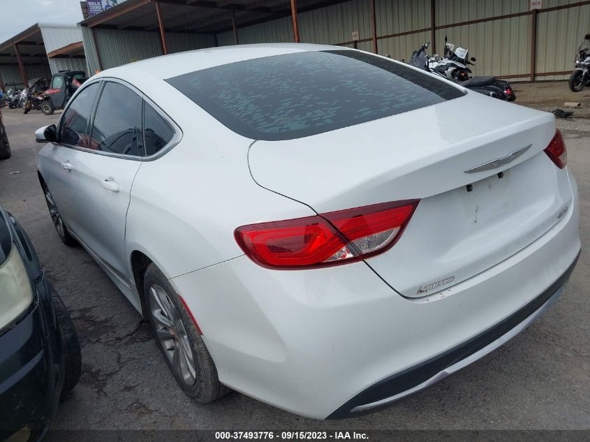 2015 CHRYSLER 200 LIMITED - 1C3CCCAB0FN574281