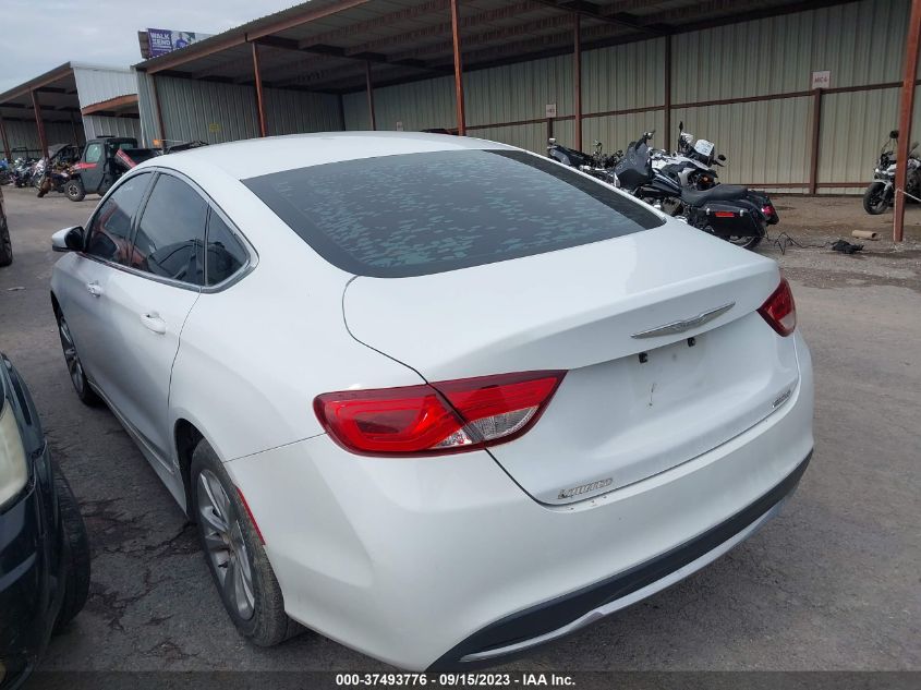 2015 CHRYSLER 200 LIMITED - 1C3CCCAB0FN574281