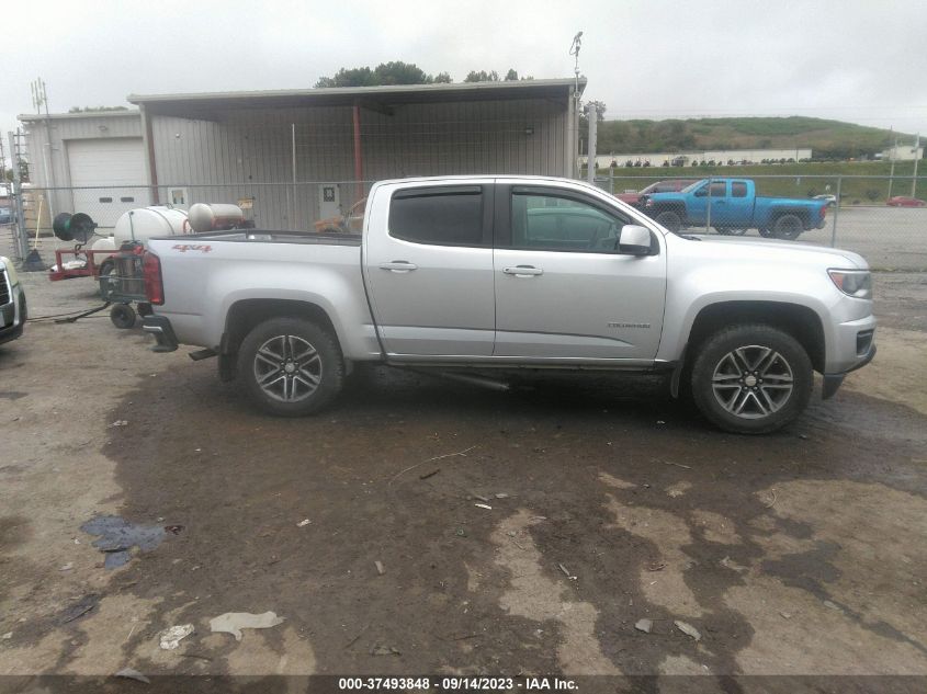2019 CHEVROLET COLORADO 4WD WORK TRUCK - 1GCGTBEN4K1117289