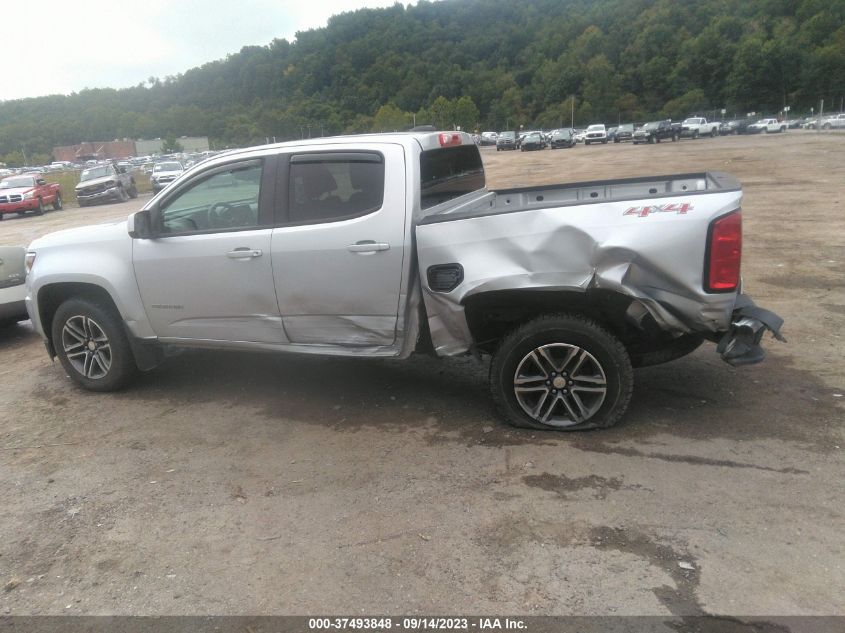2019 CHEVROLET COLORADO 4WD WORK TRUCK - 1GCGTBEN4K1117289