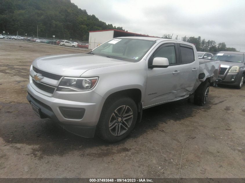 2019 CHEVROLET COLORADO 4WD WORK TRUCK - 1GCGTBEN4K1117289