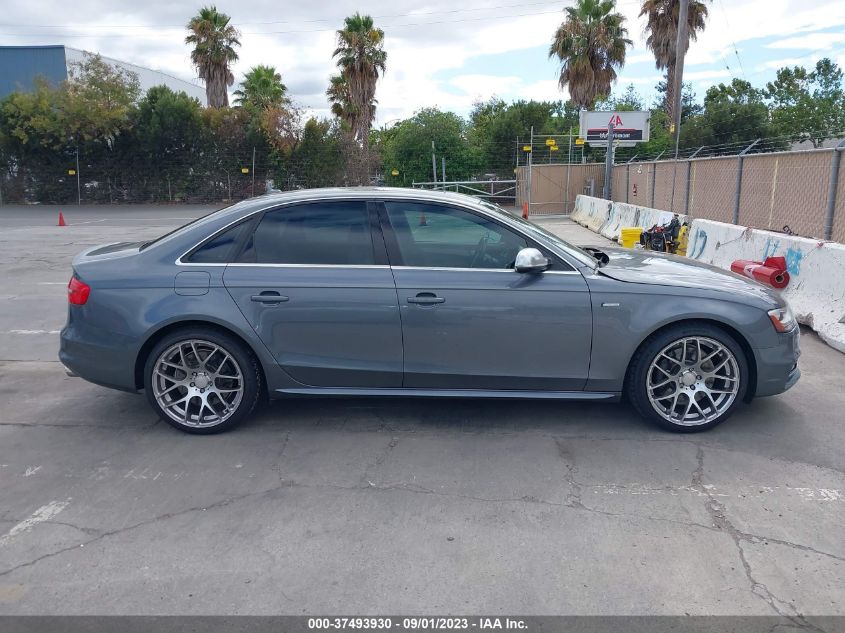 2013 AUDI S4 PREMIUM PLUS WAUBGAFL5DA148668